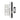 Frelan Hardware - Jedo Dead Lock - 72mm - DIN Standard - Squared; #finish_black