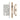 Frelan Hardware - Jedo Escape Lock - 72mm - DIN Standard - Radiused; #finish_antique-brass