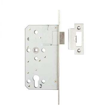 Frelan Hardware - Jedo Escape Lock - 72mm - DIN Standard - Squared; #finish_satin-stainless-steel