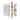 Frelan Hardware - Jedo Sash Lock - 72mm - DIN Standard - Squared; #finish_antique-brass