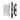 Frelan Hardware - Jedo Sash Lock - 72mm - DIN Standard - Squared; #finish_black