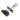 Frelan Hardware - Jedo Heavy Duty Tubular Latch - 45 Degree Short Travel - 76mm; #finish_black