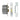 Frelan Hardware - Jedo 3 Lever Sash Lock - 65mm; #finish_polished-chrome