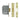 Frelan Hardware - Jedo 3 Lever Dead Lock - 65mm; #finish_polished-brass