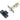 Frelan Hardware - Jedo Kontrax Tubular Latch - 64mm; #finish_black