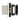 Frelan Hardware - Jedo 2 Lever Squared Sash Lock with Radiused Strike - 65mm; #finish_black