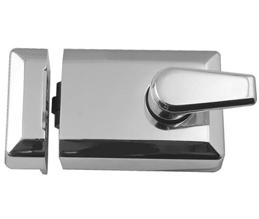 Frelan Hardware - Jedo Roller Bolt Night Latch - 90mm; #finish_polished-chrome