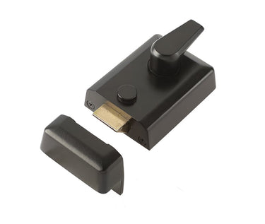 Frelan Hardware - Jedo Stile Night Latch - 90mm; #finish_black