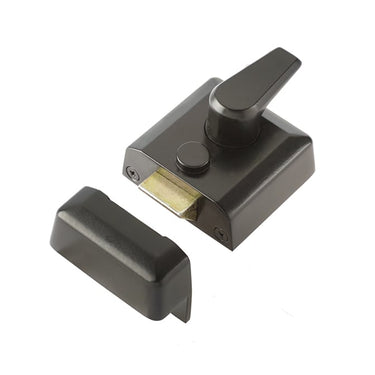 Frelan Hardware - Jedo Stile Night Latch - 66mm; #finish_black