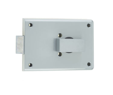 Frelan Hardware - Jedo Reversible Slam Lock; #finish_grey