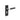 Frelan Hardware - Nero T-Bar Door Handles - Pair - Euro Lock; #finish_black