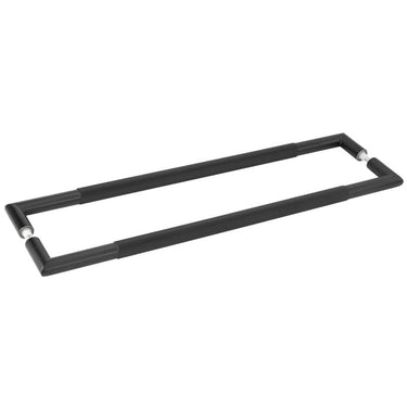 Frelan Hardware - Three One Six Diamond Pull Handle - 600mm - Pair - Back to Back; #finish_black
