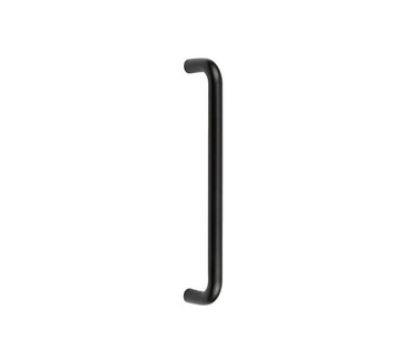 Frelan Hardware - Nero D Shape Pull Handle - 300mm - Single - Bolt Through; #finish_black