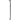 Frelan Hardware - Three One Six Diamond Pull Handle - 800mm - Single - Bolt Through; #finish_black