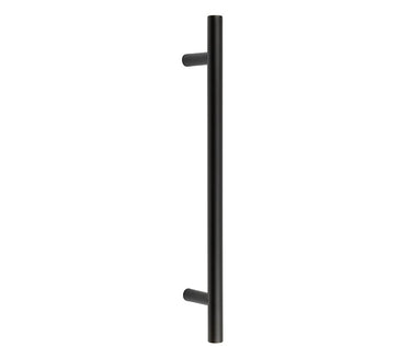 Frelan Hardware - Nero Guardsman Pull Handle - 400mm - Single - Bolt Through; #finish_black