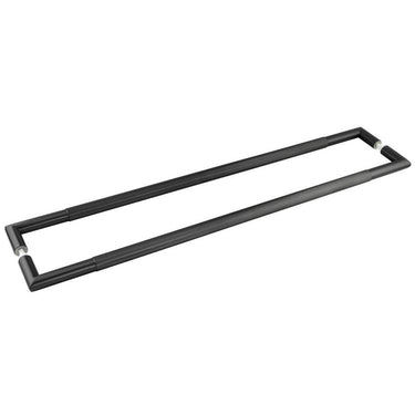 Frelan Hardware - Three One Six Linear Pull Handle - 800mm - Pair - Back to Back; #finish_black
