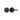 Frelan Hardware - Nero Easy Turn & Release - With Indicator; #finish_black