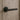 Frelan Hardware - Jedo Petra Door Handles on Rose - Pair; #finish_black
