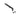 Frelan Hardware - Stainless Steel Square Lever Action Flushbolt - Square Forend - 203mm; #finish_black