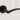 Frelan Hardware - Nero Noir Door Handles on Rose - Pair - Handle Only; #finish_black