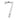 Frelan Hardware - Numerals - 75mm - 7; #finish_polished-chrome