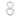 Frelan Hardware - Numerals - 75mm - 8; #finish_polished-chrome