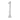Frelan Hardware - Numerals - 75mm - 1; #finish_satin-chrome