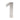 Frelan Hardware - Numerals - 150mm - 1; #finish_satin-stainless-steel
