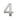 Frelan Hardware - Numerals - 150mm - 4; #finish_satin-stainless-steel