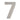 Frelan Hardware - Numerals - 150mm - 7; #finish_satin-stainless-steel