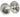 Frelan Hardware - Jedo Reeded Mortice Door Knobs - 53mm - Pair; #finish_polished-chrome