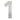 Frelan Hardware - Numerals - 100mm - 1; #finish_satin-stainless-steel