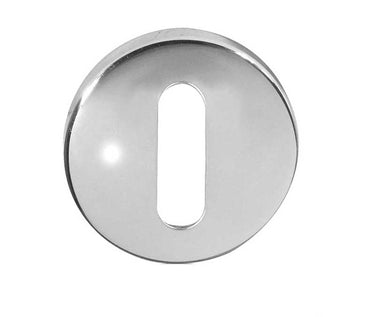 Frelan Hardware - Standard Key Escutcheon - Grade 304 - 52mm x 5mm; #finish_satin-stainless-steel