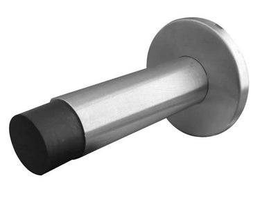 Frelan Hardware - Stainless Steel Wall Mounted Door Stops - 80mm; #finish_satin-stainless-steel