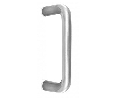 Frelan Hardware - D Shape Stainless Steel 201 Pull Handle  - Single - 225mm x 19mm; #finish_satin-stainless-steel