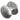 Frelan Hardware - Stainless Steel Centre Door Knob; #finish_satin-stainless-steel