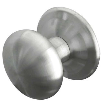 Frelan Hardware - Stainless Steel Centre Door Knob; #finish_satin-stainless-steel