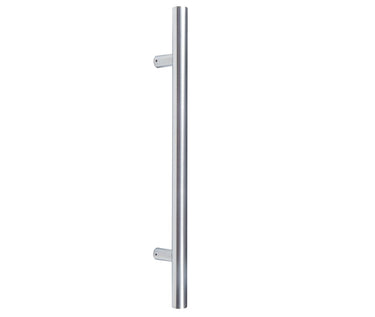 Frelan Hardware - Stainless Steel Guardsman Pull Handle - 800mm - Single - Bolt Through; #finish_satin-stainless-steel