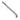 Frelan Hardware - Stainless Steel Square Lever Action Flushbolt - Radiused Forend - 457mm; #finish_satin-stainless-steel