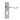 Frelan Hardware - Victorian Scroll Door Handles - Pair - Euro Lock; #finish_satin-chrome