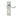 Frelan Hardware - Victorian Scroll Door Handles - Pair - Lock; #finish_satin-chrome