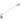 Frelan Hardware - Jedo Brass Cabin Hooks - 205mm; #finish_satin-chrome