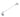 Frelan Hardware - Jedo Brass Cabin Hooks - 205mm; #finish_satin-chrome