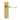Frelan Hardware - Victorian Scroll Door Handles - Pair - Latch; #finish_polished-brass