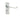 Frelan Hardware - Victorian Scroll Door Handles - Short - Pair - Bathroom; #finish_polished-chrome