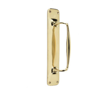 Frelan Hardware - Jedo Windsor Pull Handle - Single; #finish_polished-brass
