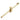 Frelan Hardware - Jedo Sliding Screw Down Casement Stays - 305mm; #finish_polished-brass