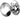 Frelan Hardware - Jedo Mushroom Door Knobs - 51mm - Pair; #finish_polished-chrome