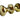 Frelan Hardware - Jedo Kontrax Rim Door Knobs - Pair; #finish_polished-brass