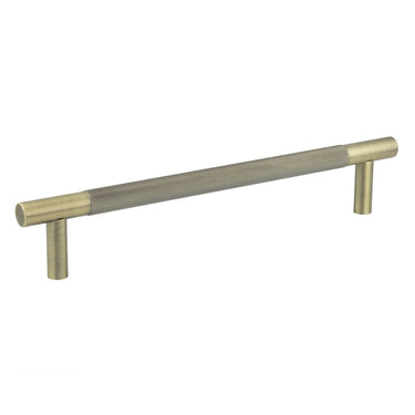 Frelan Hardware - Bari Pull Handle - 300mm - Single - Face Fix; #finish_antique-brass